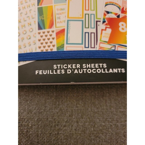 ***Brand New*** The Happy Planner Value Sticker Book Rainbow Dreams 847 Pieces - Picture 6 of 6